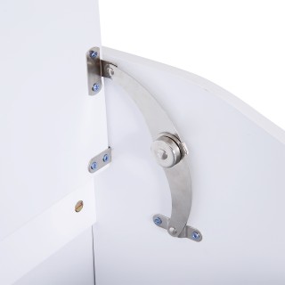 Homcom Ξύλινο Ντουλάπι Λευκό Καλάθι Πλυντηρίων με Σκαλιστή Διακόσμη... Homcom Ξύλινο Ντουλάπι Λευκό Καλάθι Πλυντηρίων με Σκαλιστή Διακόσμη...