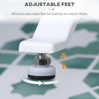 HOMCOM 8 Bar Ηλεκτρικός θερμαντήρας πετσετών με χρονοδιακόπτη και έ... HOMCOM 8 Bar Ηλεκτρικός θερμαντήρας πετσετών με χρονοδιακόπτη και έ...