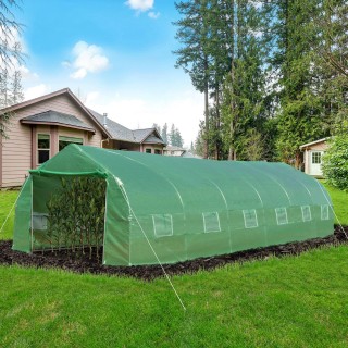Outsunny Garden Θερμοκήπια Γεωργικά Θερμοκήπια Τιμές Τούνελ με Κάλυ...