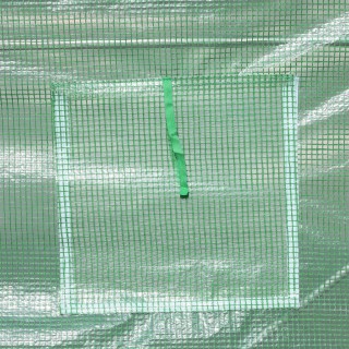 Outsunny Garden Tunnel Θερμοκηπίου Ατσάλινο Πλαίσιο με 8 Παράθυρα, ... Outsunny Garden Tunnel Θερμοκηπίου Ατσάλινο Πλαίσιο με 8 Παράθυρα, ...