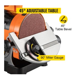 Ταινιολειαντήρας Βάσης με Τροχό Λείανσης 250 W VEVOR 300WSGJ0000000...