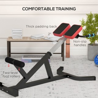 SPORTNOW Ρωμαϊκή καρέκλα ρυθμιζόμενη σε ύψος με παχιά επένδυση, από... SPORTNOW Ρωμαϊκή καρέκλα ρυθμιζόμενη σε ύψος με παχιά επένδυση, από...