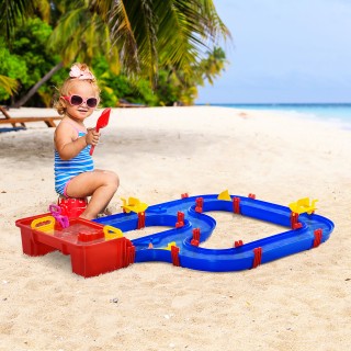HOMCOM Aquatic Playset 53 τεμαχίων με νερό και άμμο για παιδιά 3-6 ... HOMCOM Aquatic Playset 53 τεμαχίων με νερό και άμμο για παιδιά 3-6 ...