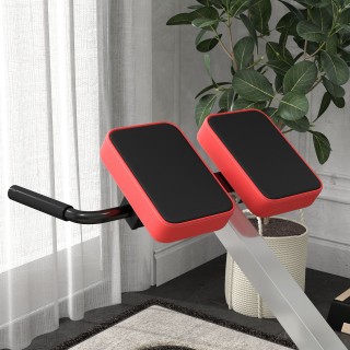 SPORTNOW Ρωμαϊκή καρέκλα ρυθμιζόμενη σε ύψος με παχιά επένδυση, από...