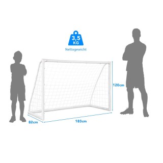Τέρμα Ποδοσφαίρου 183 x 82 x 120 cm Costway SP38022