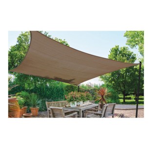 Τετράγωνο Σκίαστρο 3.5 x 3.5 m Χρώματος Taupe Inkazen 40031413 Τετράγωνο Σκίαστρο 3.5 x 3.5 m Χρώματος Taupe Inkazen 40031413