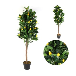 Τεχνητό Φυτό Λεμονιά 120 cm Home Deco Factory HD4153 Τεχνητό Φυτό Λεμονιά 120 cm Home Deco Factory HD4153