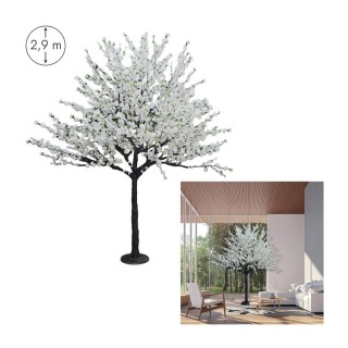 Τεχνητό Δέντρο με Λευκά Άνθη 2.9 m Home Deco Factory HD4192 Τεχνητό Δέντρο με Λευκά Άνθη 2.9 m Home Deco Factory HD4192