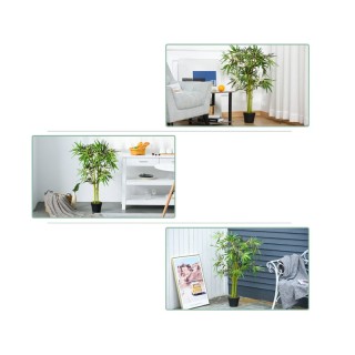 Τεχνητό Φυτό Μπαμπού 120 cm Outsunny 844-356