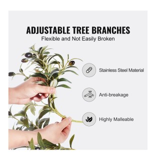 Τεχνητό Φυτό Ελιά 1790 mm VEVOR RZS6FTGLS000VAJSMV0 Τεχνητό Φυτό Ελιά 1790 mm VEVOR RZS6FTGLS000VAJSMV0