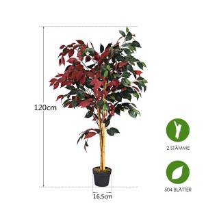 Τεχνητό Φυτό Φίκος 120 cm Costway HW59513 Τεχνητό Φυτό Φίκος 120 cm Costway HW59513