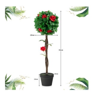Τεχνητό Φυτό Καμέλια 94 cm Costway HZ10119