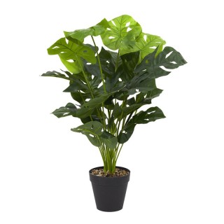 Τεχνητό Φυτό Μονστέρα 80 cm Home Deco Factory HD4190 Τεχνητό Φυτό Μονστέρα 80 cm Home Deco Factory HD4190