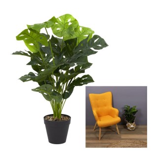 Τεχνητό Φυτό Μονστέρα 80 cm Home Deco Factory HD4190
