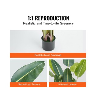 Τεχνητό Φυτό Πουλί του Παραδείσου 1.5 m VEVOR RZRDZW5FT1TT14RVAV0