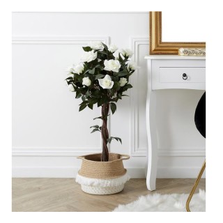 Τεχνητό Φυτό Τριαντάφυλλο 90 cm Home Deco Factory HD4198