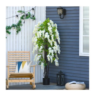 Τεχνητό Φυτό Wisteria 165 cm Outsunny 844-346 Τεχνητό Φυτό Wisteria 165 cm Outsunny 844-346
