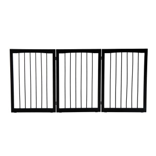 PawHut 3 Section Dog and Pet Eraser, Πτυσσόμενο διαχωριστικό ασφαλε... PawHut 3 Section Dog and Pet Eraser, Πτυσσόμενο διαχωριστικό ασφαλε...