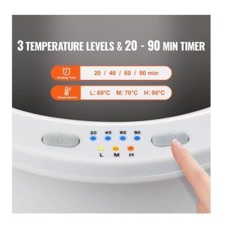 Θερμαντήρας Πετσετών Μπάνιου 20 Lt 465 W VEVOR MJJRTBS20LZSPPM89V2