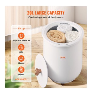 Θερμαντήρας Πετσετών Μπάνιου 20 Lt 465 W VEVOR MJJRTBS20LZSPPM89V2 Θερμαντήρας Πετσετών Μπάνιου 20 Lt 465 W VEVOR MJJRTBS20LZSPPM89V2