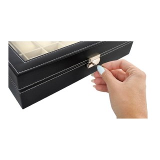 Θήκη Ρολογιών και Γυαλιών Ηλίου 9 Θέσεων 33.5 x 20.5 x 8 cm SPM 8497IT Θήκη Ρολογιών και Γυαλιών Ηλίου 9 Θέσεων 33.5 x 20.5 x 8 cm SPM 8497IT