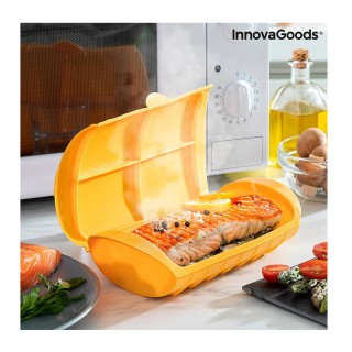 Θήκη Σιλικόνης για Μαγείρεμα στον Ατμό με Συνταγές Cooksty InnovaGo...