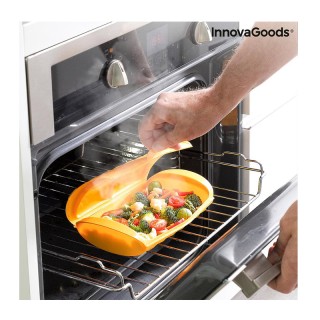 Θήκη Σιλικόνης για Μαγείρεμα στον Ατμό με Συνταγές Cooksty InnovaGo... Θήκη Σιλικόνης για Μαγείρεμα στον Ατμό με Συνταγές Cooksty InnovaGo...