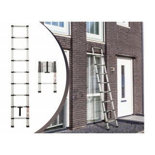 Τηλεσκοπική Σκάλα Αλουμινίου 2.64 m Wolfgang 8720195381662 Τηλεσκοπική Σκάλα Αλουμινίου 2.64 m Wolfgang 8720195381662