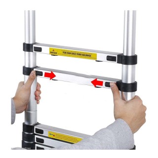 Τηλεσκοπική Σκάλα Hoppline 4.1 m HOP1001032 Τηλεσκοπική Σκάλα Hoppline 4.1 m HOP1001032