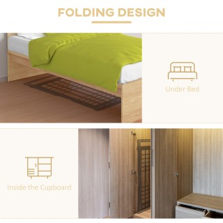 HOMCOM Ηλεκτρική θερμαινόμενη σχάρα στεγνώματος με φτερά αναδιπλούμ...