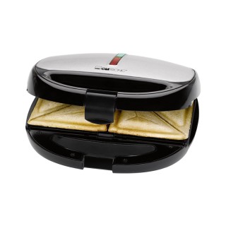Τοστιέρα - Βαφλιέρα - Γκριλιέρα 800 W Clatronic ST/WA3670