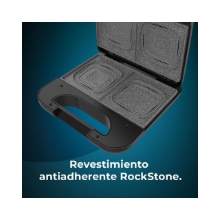 Τοστιέρα - Σαντουιτσιέρα 800 W RocknToast Square + Cecotec CEC-02953 Τοστιέρα - Σαντουιτσιέρα 800 W RocknToast Square + Cecotec CEC-02953