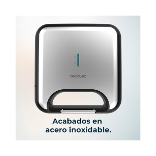 Τοστιέρα - Σαντουιτσιέρα 800 W RocknToast Square + Cecotec CEC-02953 Τοστιέρα - Σαντουιτσιέρα 800 W RocknToast Square + Cecotec CEC-02953