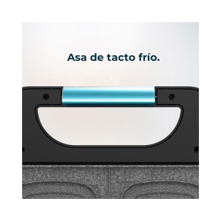 Τοστιέρα - Σαντουιτσιέρα 800 W RocknToast Square + Cecotec CEC-02953 Τοστιέρα - Σαντουιτσιέρα 800 W RocknToast Square + Cecotec CEC-02953