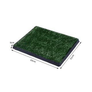 Τουαλέτα για Σκύλους με Γρασίδι 51 x 63 x 6 cm PawHut D07-006 Τουαλέτα για Σκύλους με Γρασίδι 51 x 63 x 6 cm PawHut D07-006