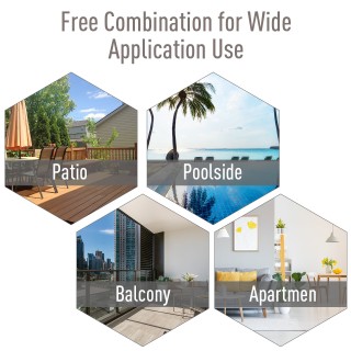 Outsunny σετ 2 πτυσσόμενων καρεκλών εξωτερικού χώρου σε ατσάλι και ... Outsunny σετ 2 πτυσσόμενων καρεκλών εξωτερικού χώρου σε ατσάλι και ...