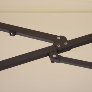 Outsunny Outdoor Double Canopy Parasol, Anti UV 460 x 270 x 240, Μπ...