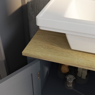 kleankin νεσεσέρ σε μοριοσανίδα και MDF με 2 πόρτες με ρυθμιζόμενο ...