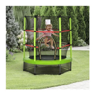 Τραμπολίνο με Προστατευτικό Δίχτυ 140 cm HOMCOM 342-032GN Τραμπολίνο με Προστατευτικό Δίχτυ 140 cm HOMCOM 342-032GN