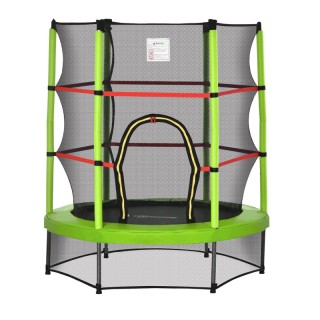Τραμπολίνο με Προστατευτικό Δίχτυ 140 cm HOMCOM 342-032GN Τραμπολίνο με Προστατευτικό Δίχτυ 140 cm HOMCOM 342-032GN