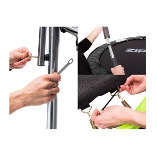 Τραμπολίνο με Εσωτερικό Προστατευτικό Δίχτυ και Σκάλα 312 cm Zipro ... Τραμπολίνο με Εσωτερικό Προστατευτικό Δίχτυ και Σκάλα 312 cm Zipro ...