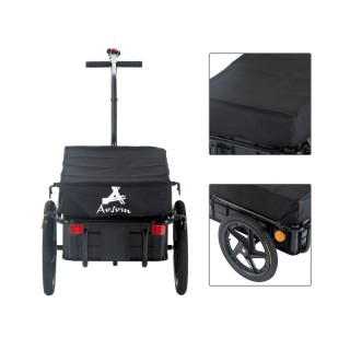 Τρέιλερ Ποδηλάτου για Φορτία από Ατσάλι 144 x 59 x 80 cm HOMCOM B71... Τρέιλερ Ποδηλάτου για Φορτία από Ατσάλι 144 x 59 x 80 cm HOMCOM B71...