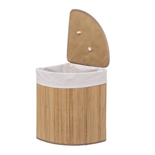 Τριγωνικό Καλάθι Απλύτων από Μπαμπού 48 Lt 35 x 35 x 50 cm 5Five Si... Τριγωνικό Καλάθι Απλύτων από Μπαμπού 48 Lt 35 x 35 x 50 cm 5Five Si...