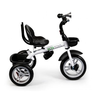 Τρίκυκλο Παιδικό Ποδήλατο - Καρότσι Χρώματος Γκρι Ecotoys JM-322-Grey