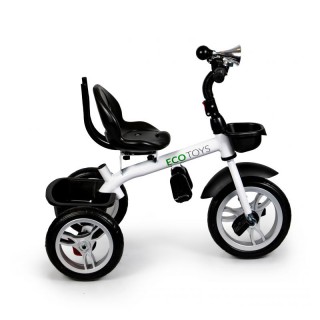 Τρίκυκλο Παιδικό Ποδήλατο - Καρότσι Χρώματος Ροζ Ecotoys JM-322-Pink