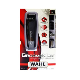 Τρίμμερ Μπαταρίας Ανδρικής Περιποίησης με 3 Κεφαλές Wahl Groomsman ...