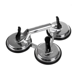 Τριπλή Βεντούζα Αλουμινίου Πολλαπλών Χρήσεων 150 Kg Bigstren 22361IT Τριπλή Βεντούζα Αλουμινίου Πολλαπλών Χρήσεων 150 Kg Bigstren 22361IT