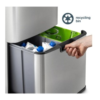 Τριπλός Αυτόματος Κάδος Απορριμμάτων 69 Lt με Υπέρυθρο Αισθητήρα κα...