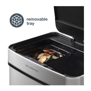 Τριπλός Αυτόματος Κάδος Απορριμμάτων 69 Lt με Υπέρυθρο Αισθητήρα κα... Τριπλός Αυτόματος Κάδος Απορριμμάτων 69 Lt με Υπέρυθρο Αισθητήρα κα...