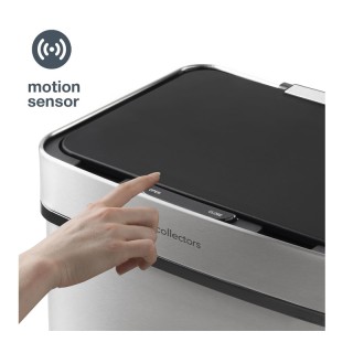 Τριπλός Αυτόματος Κάδος Απορριμμάτων 69 Lt με Υπέρυθρο Αισθητήρα κα... Τριπλός Αυτόματος Κάδος Απορριμμάτων 69 Lt με Υπέρυθρο Αισθητήρα κα...